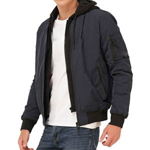 Veste bomber pour homme au prix de gros, dernier design, fabrication pakistanaise, sur mesure. - Product Image 3