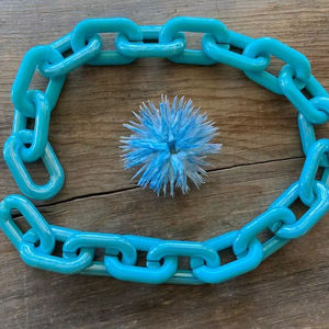 Chaîne murale décorative en résine époxy faite à la main, art moderne pour l'intérieur de la maison, chaîne murale décorative de luxe en résine époxy - Product Image 1