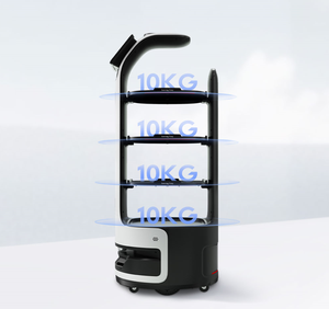 Mi City Factory Supply AI <span class=keywords><strong>Robot</strong></span> <span class=keywords><strong>Camarero</strong></span> Servicio automatizado que ahorra trabajo para <span class=keywords><strong>Robot</strong></span> de entrega de alimentos o bebidas - Product Image 2