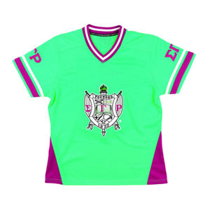 Camiseta Deportiva 100% Poliéster Estampada a Rayas con Color Personalizado, Diseño Personalizado, Camisetas Deportivas de Fútbol Americano para Hombre - Product Image 1