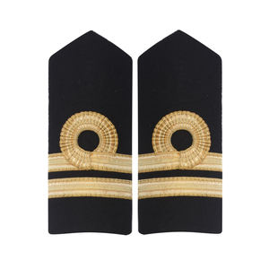 Épaulettes de pilote personnalisées écologiques pour capitaines de ligne aérienne, badges d'épaule brodés - Product Image 2