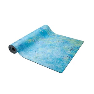 Dark Blue Marble Pattern Yoga <b>Mat</b> Non Slip PU Exercise Fitness Floor <b>Mat</b> - Product Image 5