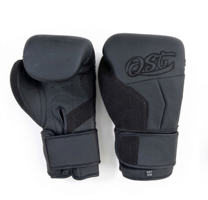 Guantes de Boxeo de Cuero Genuino 12oz 16oz con Protección Acolchada en Nudillos y Muñeca, para Entrenamiento y Sparring, OEM, Logotipo Personalizado, Venta al por Mayor, MOQ Bajo - Product Image 2
