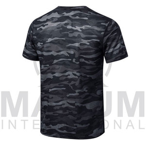 T-shirt Homme Décontracté en Polyester/Coton avec Imprimé Sportif Tendance – Taille Personnalisable - Product Image 2