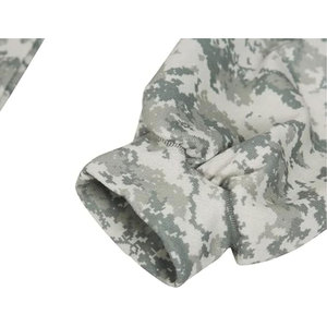 Custom Winter Embroidered Streetwear Clasp Heavyweight Acid Wash High Quality <b>Pullover</b> Hoodies <b>Men's</b> Camouflaged - Product Image 4