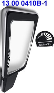 4X Rectangular Handheld Magnifier with 10 Dimmable switch <b>SMD</b> <b>LED</b> light - Product Image 5