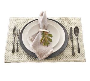 Porte-serviettes moderne fait main en coquillages naturels pour mariage, dîner festif, personnalisable, anneau et boucle pour serviettes, accessoire de table - Product Image 3