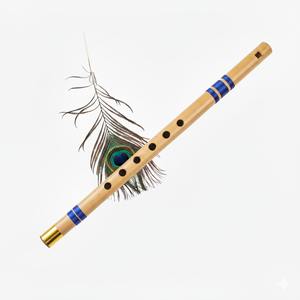 Flauta Bansuri Tradicional Hecha a Mano de Bambú, Instrumento Musical Indio, Práctica Musical para Principiantes, Uso en Exteriores, Aniversario, Sigma - Product Image 4