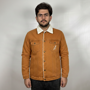 Veste en jean 100% coton pour homme, service OEM, style vintage, respirante, écologique, veste en jean pour homme - Product Image 1