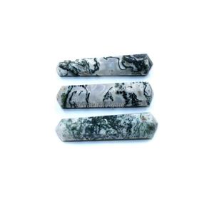 Meilleure qualité Rutile blanc naturel à double terminaison Style Feng Shui pour la guérison et les bijoux de collier - Product Image 4