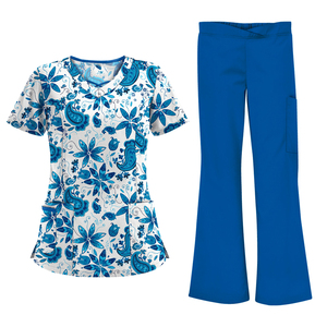 Hospital Jogger Pants Man Medical Uniforms Doctor Sets Womens <b>Nursing</b> <b>Scrubs</b> Set <b>Scrub</b> Top <b>Nursing</b> Uniforms for Women - Product Image 1