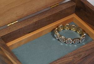 Premium Wooden Jewelry Organizer <b>Storage</b> <b>Box</b> with Sliding <b>Drawers</b> Multi Compartment Ring Holder Necklace Organizer Bracelet <b>Box</b> - Product Image 5