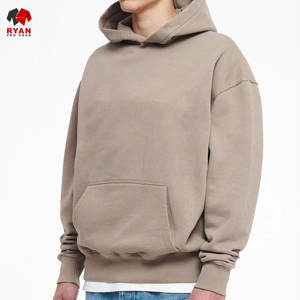 Sweat à capuche confortable et respirant en molleton 100 % coton personnalisé Ryan Pro Gear pour hommes avec impression de logo personnalisé, vêtements décontractés - Product Image 2
