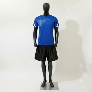 Camiseta Deportiva Personalizada de Secado Rápido, Sublimada, Transpirable, de Poliéster, Manga Corta, para Entrenamiento de Fútbol, Running y Fitness - Product Image 1