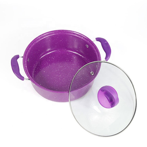 Contemporary Non Stick Cookware Set With Titanium Enhanced Coating Deep Fry <b>Pans</b> Stock <b>Pots</b> <b>And</b> Sauce <b>Pots</b> - Product Image 2