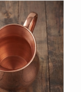 Pichet en cuivre durable de style traditionnel, idéal pour le bar, le vin et l'eau, parfait pour les restaurants et les fêtes - Product Image 4
