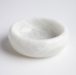 Cuenco de Ónix Blanco Pakistaní, Resistente al Fuego, Moderno, para Cocina, Comedor, Sala de Estar, Revestimiento de Paredes, Cuenco para Servir - Product Image 1