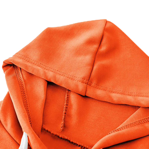 Ensemble de survêtement décontracté pour femme en coton 100% écologique de qualité supérieure, deux pièces, avec capuche et cordon de serrage, pour l'hiver - Product Image 4