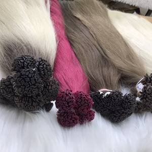 Extensiones de punta plana de cabello virgen vietnamita 100% de lujo, cabello Natural de alta calidad en varios colores, cabello de Europa - Product Image 5