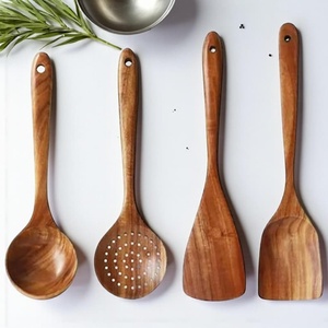 Cuchara de cocina de madera natural, utensilio de cocina hecho a mano, cuchara de madera para cocinar, cuchara de madera, cuchara para cocinar, cocina - Product Image 3