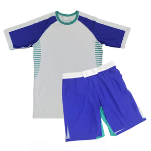 ชุดแรชการ์ดและกางเกงขาสั้นคาราเต้ MMA สำหรับผู้ชายรุ่นปี 2026 สำหรับผู้ใหญ่ ชุดยิวยิตสูสำหรับการต่อสู้ ทนทาน น้ำหนักเบา ยืดหยุ่น ระบายอากาศได้ดี - Product Image 4