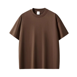 Camiseta de Verano para Hombre de la Mejor Calidad, 100% Algodón, Diseño Divertido, Empaque Personalizable, 10 Piezas, Tejido Liso Teñido - Product Image 1
