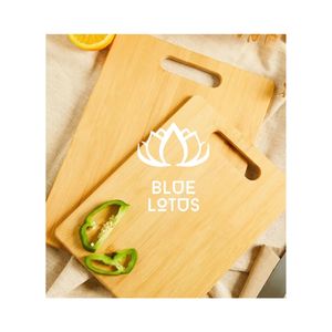 Planche à découper en bambou biodégradable de qualité supérieure, idéale pour couper les steaks et le pain, résistante à l'humidité, ustensiles de cuisine - Product Image 1