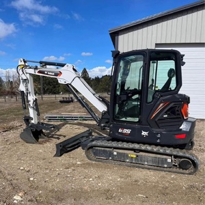 Mini-excavatrice Bobcat E35 durable, machine de terrassement compacte de 5 tonnes, moteur, pompe, engrenage, roulement – Meilleure vente - Product Image 5