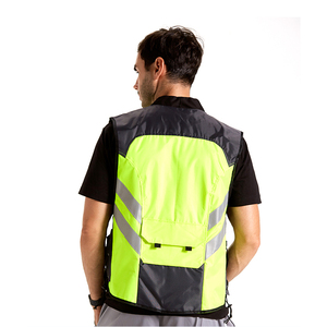 Gilet de sécurité haute visibilité, vêtements de travail réfléchissants, veste de sécurité pour la construction, la sécurité routière, pour hommes, travail en extérieur - Product Image 2