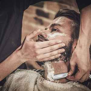 Barber Straight Shaving Beard <b>Razor</b> with Single Stainless Steel Blade for Body Face Shaving With Custom Colors By Hexa Care - Product Image 6