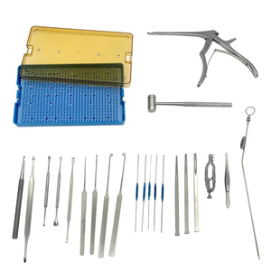 Ensemble d'instruments ophtalmiques professionnels de 23 pièces pour la chirurgie oculaire, rétracteur lacrymal, kit d'instruments chirurgicaux de précision en acier inoxydable - Product Image 4