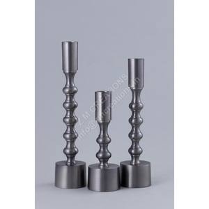 ชุดเชิงเทียนโลหะ 3 ชิ้น ทำด้วยมือ สวยงาม ทนความร้อน เป็นมิตรกับสิ่งแวดล้อม ทันสมัย เหมาะสำหรับตกแต่งบ้านในวันคริสต์มาส อีสเตอร์ - Product Image 1