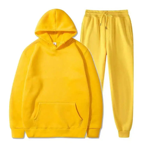 Men Unisex Slim Fit Cotton Fleece Tracksuit with Custom Logo Unisex Hoodies for Gym <b>Jogging</b> <b>Maternity</b> Features for Spring - Product Image 4