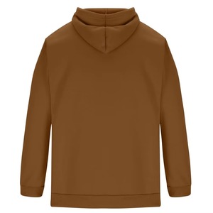 High Quality Heavyweight Cotton Oversized Hoodie Blank Plain <b>Thick</b> Unisex Pullover Custom Logo Plus Size Streetwear Factory - Product Image 3