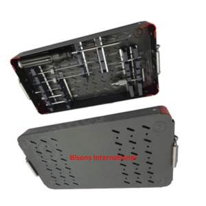 Juego de Placas y Tornillos de Seguridad para Fragmentos Pequeños Bisons International, Sistema de Fijación Ósea Ortopédico de Acero Inoxidable - Product Image 3
