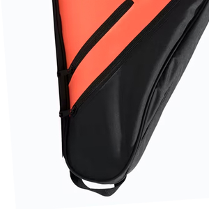 Bolsa de nailon para raqueta, color naranja y negro, con cierre de cremallera, estuche deportivo impermeable - Product Image 4