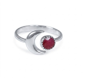 Wholesale Natural <b>Ruby</b> 925 Sterling Silver Gemstone <b>Ring</b> Handmade Jewelry July Birthstone Gift <b>for</b> <b>Women</b> - Product Image 1