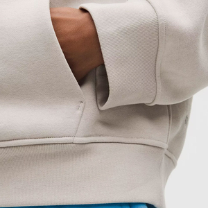 <b>White</b> Bird Express <b>Women's</b> Pink Oversized <b>Hoodie</b> Pullover Sweatshirt with Kangaroo Pocket 100% Cotton Winter - Product Image 4