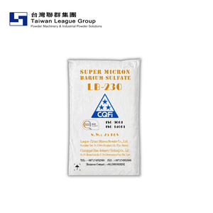 Recubrimiento de pintura, 25 kg, polvo blanco de 1500 mallas, sulfato de bario ultrafino - Product Image 1