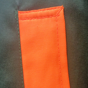 Custom Warm Men's Winter Hi Vis ANSI Class 1 Waterproof Road Safety <b>Work</b> Jackets Softshell <b>Stand</b> Hood Front Reflective Tape - Product Image 4