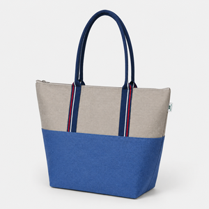 Wholesale Custom Logo Two Tone PP Laminated Jute <b>Beach</b> Tote <b>Bag</b> <b>Large</b> Capacity Reusable Eco Friendly Shopping <b>Bag</b> Exporter India - Product Image 5