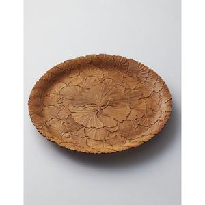 Rectangular Wooden Serving <b>Plate</b> Handmade Polished Wabi Sabi Design Solid Color Dishes & <b>Plates</b> Stylish wooden color <b>plate</b> - Product Image 2