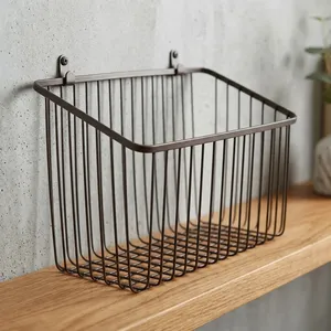 Support mural en métal pour pot de fleurs, panier suspendu pour plantes, pour la maison, le jardin, le balcon - Product Image 5