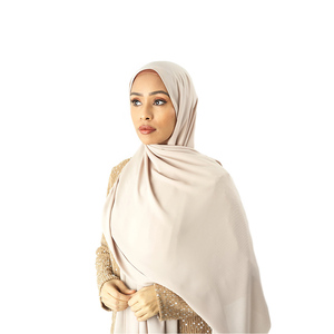 Women Chiffon Hijab Floral Print Modest Head Scarf Breathable Daily Wear Spring Summer Middle East Style - Product Image 4