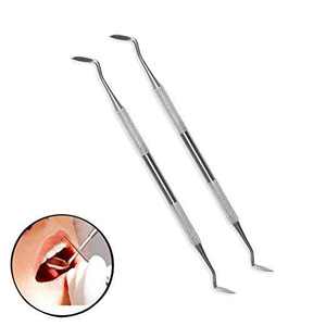 Kit d'instruments dentaires manuels réutilisables OEM de base, ensemble d'examen buccal, grattoir ergonomique pour le nettoyage des dents par Dentavex - Product Image 2