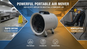 OEM/ODM High Velocity Electric Axial Flow <b>Blower</b> <b>Fan</b> Customizable Motor Installation Control Energy Efficiency GAPIDF000 - Product Image 5