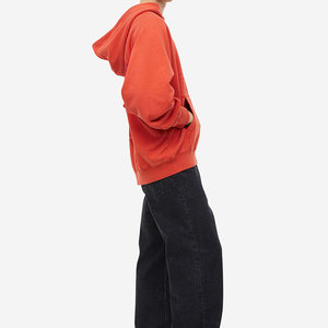 Wholesale High Quality Custom Fashion Streetwear Solid Oversized Autumn 100% Cotton Pullover Premium <b>Men</b> Hoodies with Pocket - Product Image 1