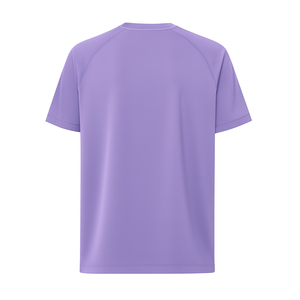 Rashguard unisexe violet à manches courtes en polyester à séchage rapide pour adultes - Product Image 2