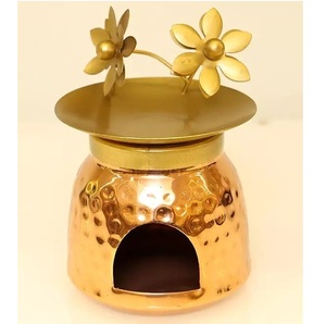 Hand Made Brass Incense Burner With <b>Flower</b> Design Aromatic <b>Diffuser</b> For Home Use All Season Decorative home use - Product Image 1