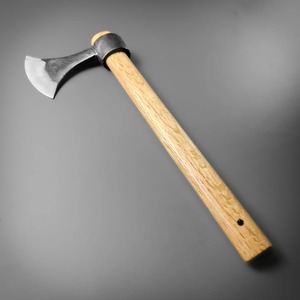 Hache industrielle de qualité supérieure, tête en acier forgé à haute teneur en carbone, manche en bois, outil de déboisement, hache de camping d'extérieur, longueur totale 20 po - Product Image 1